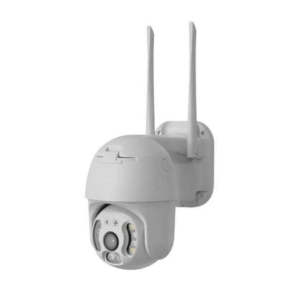 Cámara IP66 Exterior Wifi Seguridad Control Giro 360 Voz Sensor