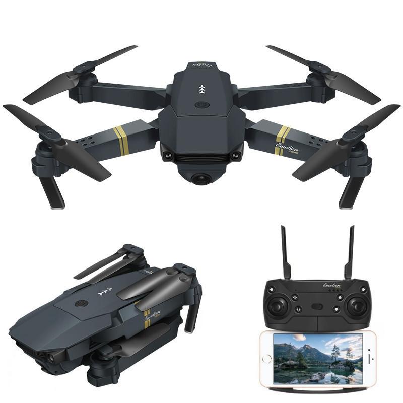 Mini Dron Plegable Recargable Cámara HD Control Remoto App