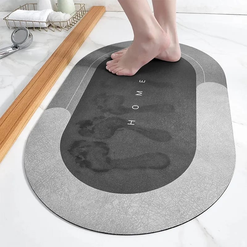 Aesdy Alfombra de baño antideslizante Alfombra de baño  absorbente de agua Alfombras de baño para baño Alfombra de baño de  microfibra suave alfombra de baño (café claro, 2 x 3 pies) 