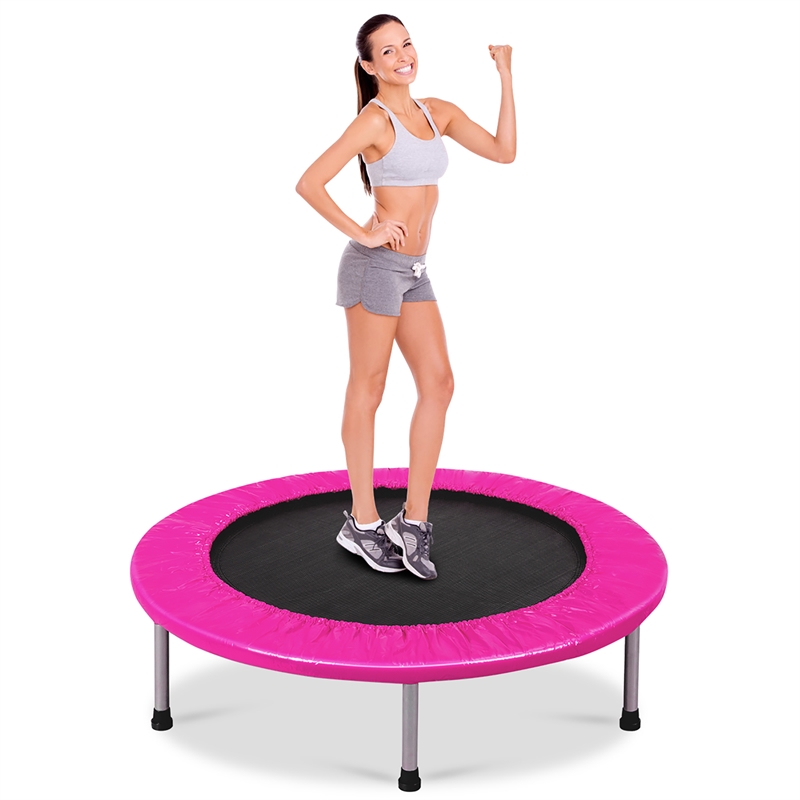 Cama Elástica Trampolín de Saltar Ejercicio Juego Niños 90 Cm