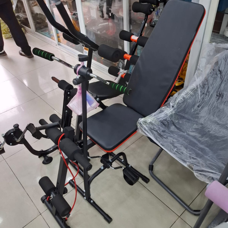 Banco Gimnasio Reclinable Ajustable Ejercicio Entrenamiento